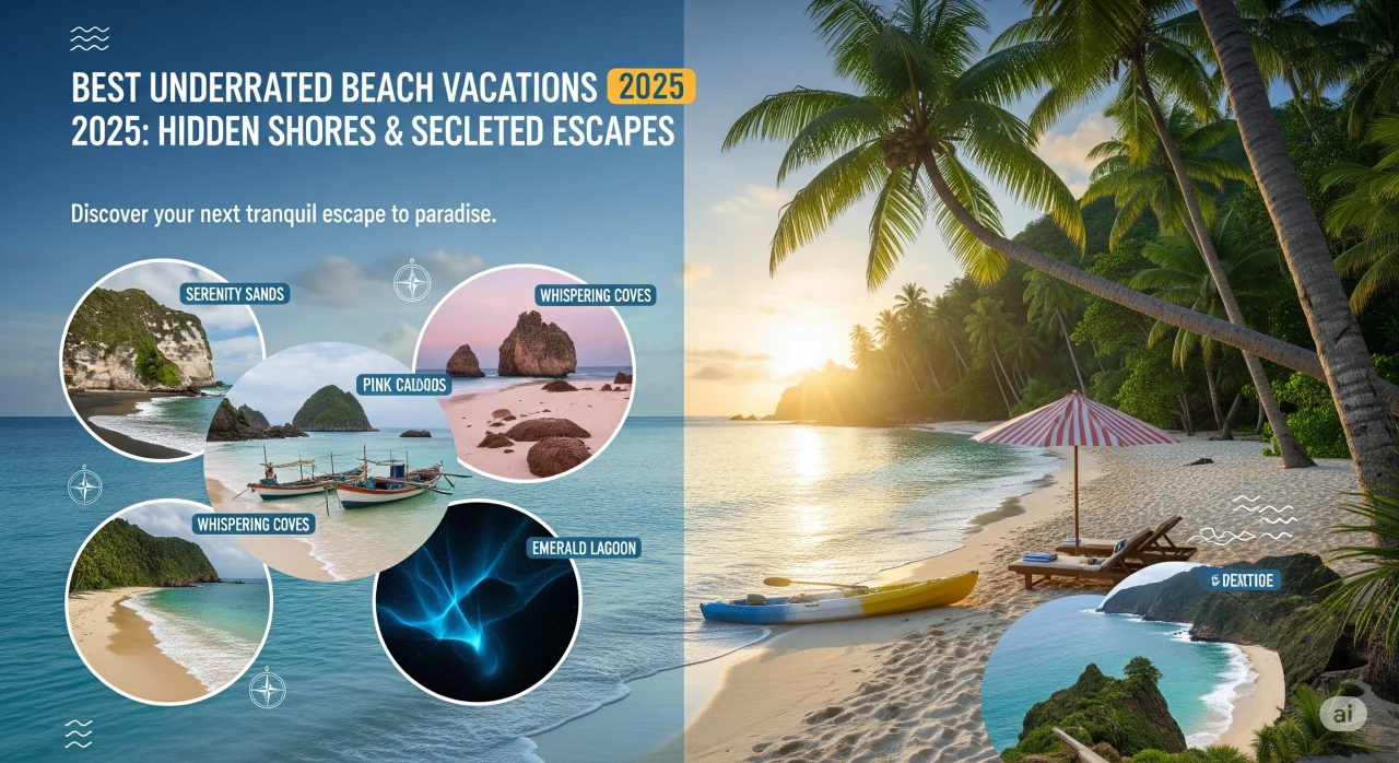 Best Underrated Beach Vacations for 2025: Hidden Shores & Secluded Escapes