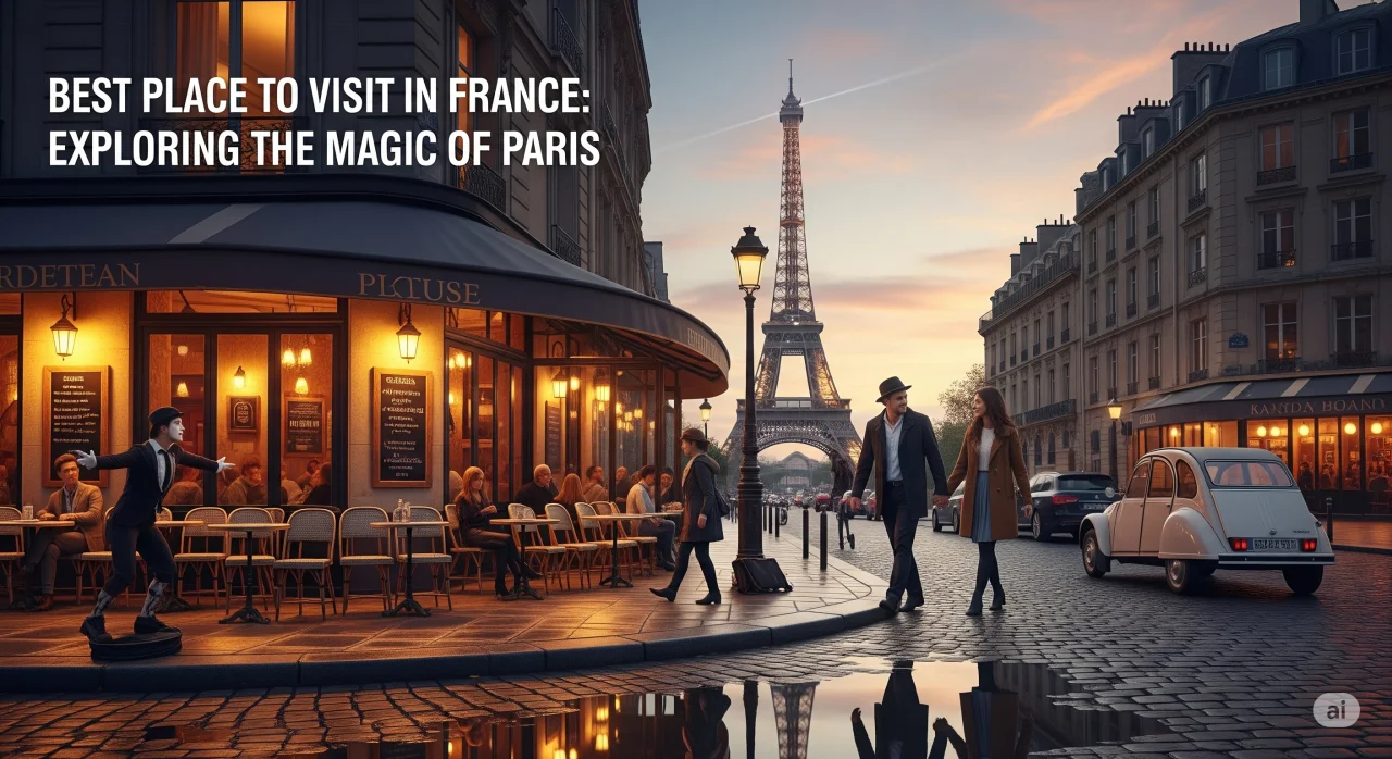 Best Place to Visit in France: Exploring the Magic of Paris